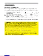 Preview for 27 page of Hitachi CP-WX2515WN User Manual