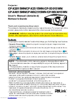 Preview for 133 page of Hitachi CP-WX2515WN User Manual