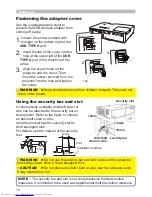 Preview for 25 page of Hitachi CPWX12WN Manual