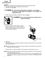 Preview for 20 page of Hitachi CR 18DMR Safety And Instruction Manual