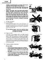 Preview for 24 page of Hitachi CR 18DMR Safety And Instruction Manual