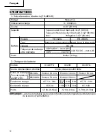 Preview for 42 page of Hitachi CR 18DMR Safety And Instruction Manual