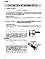 Preview for 56 page of Hitachi CR 18DMR Safety And Instruction Manual