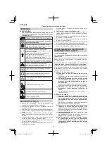 Preview for 24 page of Hitachi CS 30 SB Handling Instructions Manual