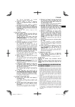 Preview for 25 page of Hitachi CS 30 SB Handling Instructions Manual