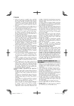 Preview for 26 page of Hitachi CS 30 SB Handling Instructions Manual
