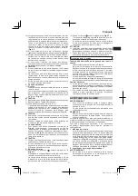 Preview for 31 page of Hitachi CS 30 SB Handling Instructions Manual