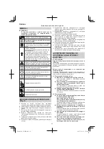 Preview for 34 page of Hitachi CS 30 SB Handling Instructions Manual