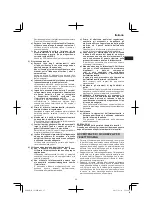 Preview for 35 page of Hitachi CS 30 SB Handling Instructions Manual