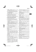 Preview for 37 page of Hitachi CS 30 SB Handling Instructions Manual