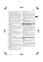 Preview for 41 page of Hitachi CS 30 SB Handling Instructions Manual