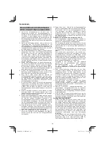 Preview for 46 page of Hitachi CS 30 SB Handling Instructions Manual