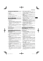 Preview for 49 page of Hitachi CS 30 SB Handling Instructions Manual