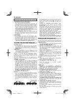 Preview for 52 page of Hitachi CS 30 SB Handling Instructions Manual