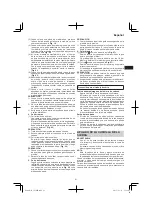 Preview for 61 page of Hitachi CS 30 SB Handling Instructions Manual