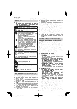 Preview for 64 page of Hitachi CS 30 SB Handling Instructions Manual