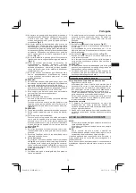 Preview for 71 page of Hitachi CS 30 SB Handling Instructions Manual