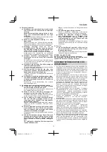 Preview for 75 page of Hitachi CS 30 SB Handling Instructions Manual