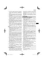 Preview for 85 page of Hitachi CS 30 SB Handling Instructions Manual