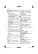 Preview for 88 page of Hitachi CS 30 SB Handling Instructions Manual