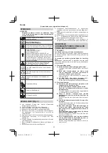 Preview for 92 page of Hitachi CS 30 SB Handling Instructions Manual