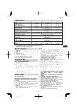 Preview for 105 page of Hitachi CS 30 SB Handling Instructions Manual