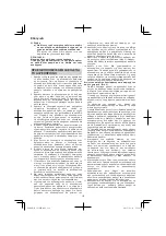 Preview for 112 page of Hitachi CS 30 SB Handling Instructions Manual