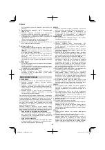 Preview for 128 page of Hitachi CS 30 SB Handling Instructions Manual