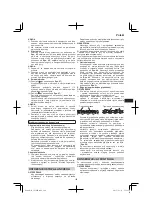 Preview for 129 page of Hitachi CS 30 SB Handling Instructions Manual