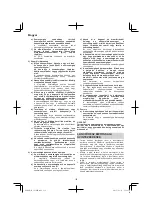 Preview for 132 page of Hitachi CS 30 SB Handling Instructions Manual