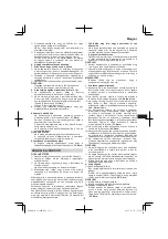 Preview for 137 page of Hitachi CS 30 SB Handling Instructions Manual