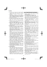 Preview for 142 page of Hitachi CS 30 SB Handling Instructions Manual