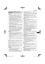 Preview for 145 page of Hitachi CS 30 SB Handling Instructions Manual