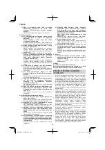 Preview for 150 page of Hitachi CS 30 SB Handling Instructions Manual