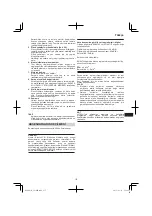 Preview for 157 page of Hitachi CS 30 SB Handling Instructions Manual