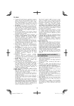 Preview for 160 page of Hitachi CS 30 SB Handling Instructions Manual