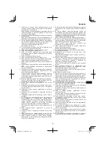Preview for 161 page of Hitachi CS 30 SB Handling Instructions Manual