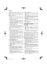 Preview for 164 page of Hitachi CS 30 SB Handling Instructions Manual