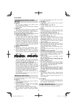 Preview for 184 page of Hitachi CS 30 SB Handling Instructions Manual