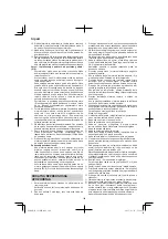 Preview for 198 page of Hitachi CS 30 SB Handling Instructions Manual