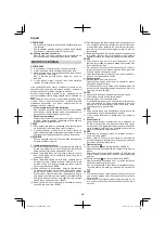 Preview for 202 page of Hitachi CS 30 SB Handling Instructions Manual