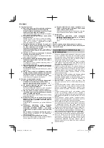 Preview for 206 page of Hitachi CS 30 SB Handling Instructions Manual