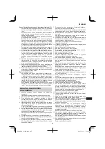 Preview for 207 page of Hitachi CS 30 SB Handling Instructions Manual