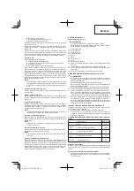 Preview for 81 page of Hitachi CS 33EDT Handling Instructions Manual