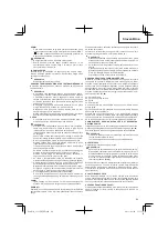 Preview for 89 page of Hitachi CS 33EDT Handling Instructions Manual