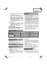 Preview for 23 page of Hitachi D 10VST Handling Instructions Manual