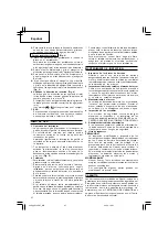 Preview for 28 page of Hitachi D 10VST Handling Instructions Manual