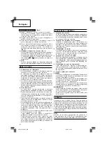 Preview for 32 page of Hitachi D 10VST Handling Instructions Manual