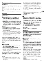 Preview for 31 page of Hitachi DA200ES Handling Instructions Manual