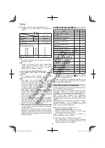 Preview for 114 page of Hitachi DH 18DBDL Handling Instructions Manual